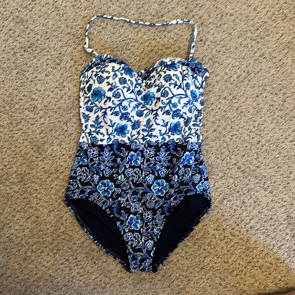 Tommy Bahama Woodblock Bathing Suit 4